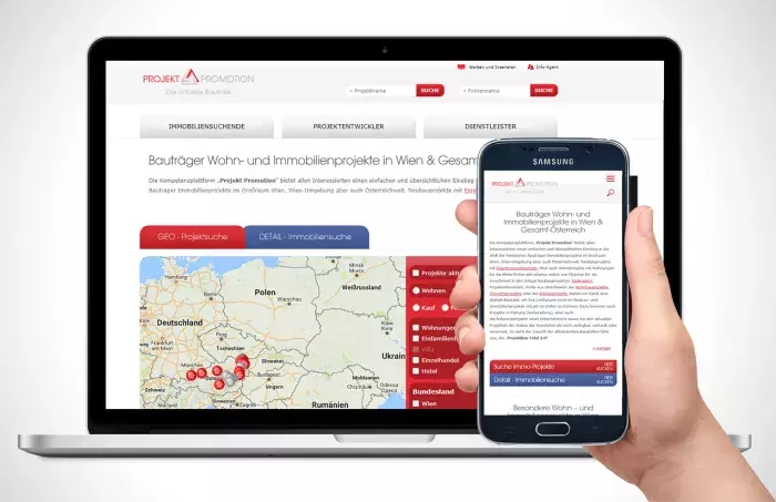 Portál pro developerské projekty a firmy z Vídně Portál pro developerské projekty a firmy z Vídně