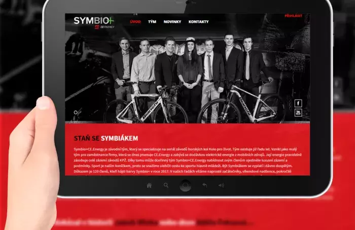 Unikátní řešení pro cyklistický tým Unikátní řešení pro cyklistický tým