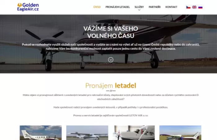 Spolupráce s leteckou společností Spolupráce s leteckou společností