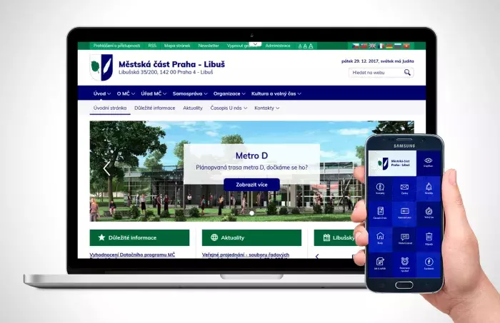 Oficiální web městské části Praha-Libuš Oficiální web městské části Praha-Libuš