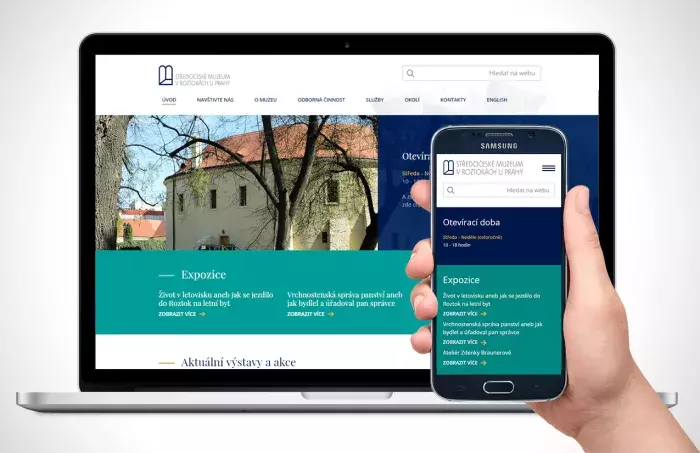 Nové webové stránky Středočeského muzea Roztoky Nové webové stránky Středočeského muzea Roztoky