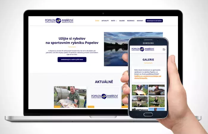 Rybník Popelov Rybník Popelov