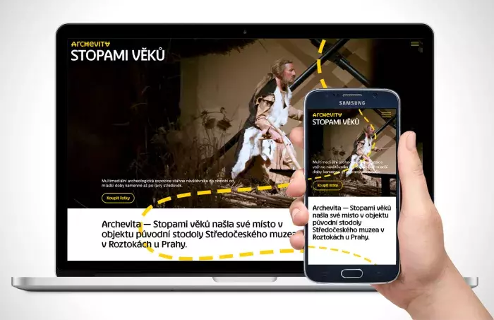 Multimediální archeologická expozice Archevita Multimediální archeologická expozice Archevita