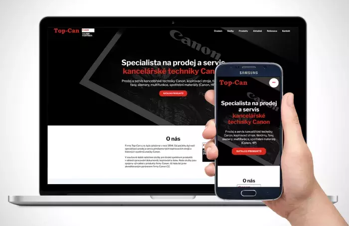 Top-Can, specialista na prodej a servis kancelářské techniky Canon Top-Can, specialista na prodej a servis kancelářské techniky Canon