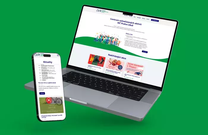 Webové stránky centra volnočasových aktivit Libuš Webové stránky centra volnočasových aktivit Libuš