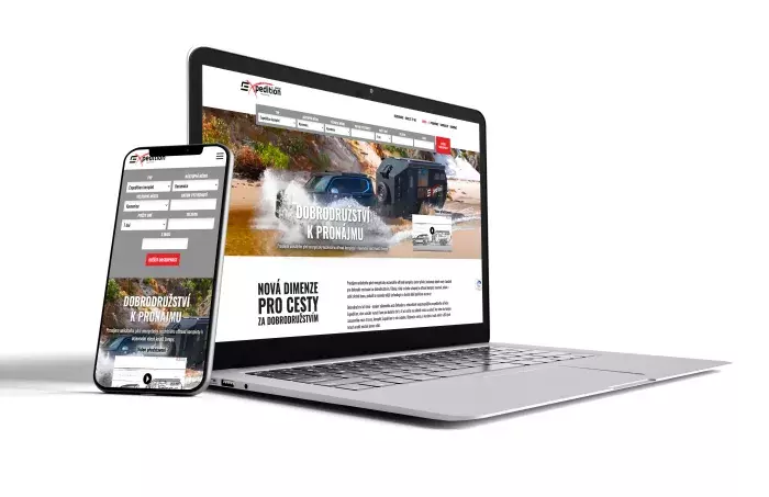 Rezervační systém pronájmu karavanu Expedition Rezervační systém pronájmu karavanu Expedition