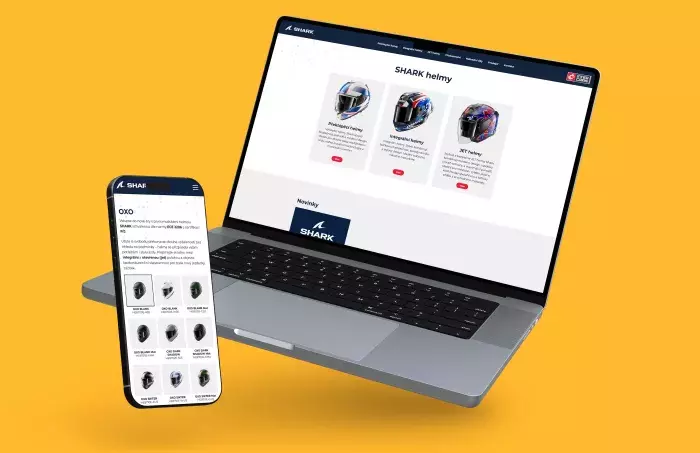 Tvorba katalogu značky Shark Helmy pro Intercars Tvorba katalogu značky Shark Helmy pro Intercars