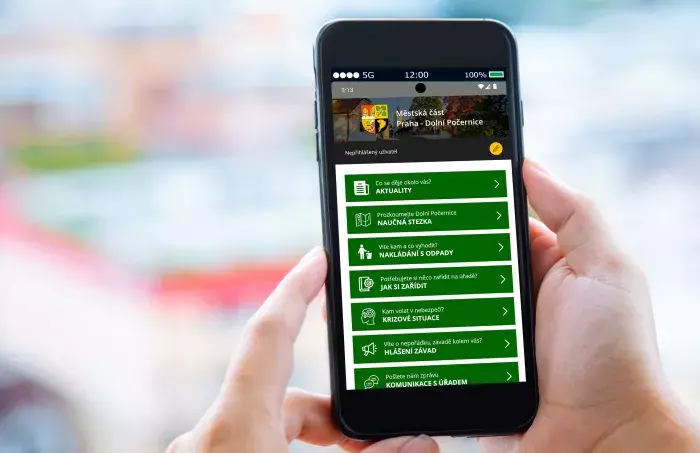Mobilní aplikace Praha-Dolní Počernice Mobilní aplikace Praha-Dolní Počernice